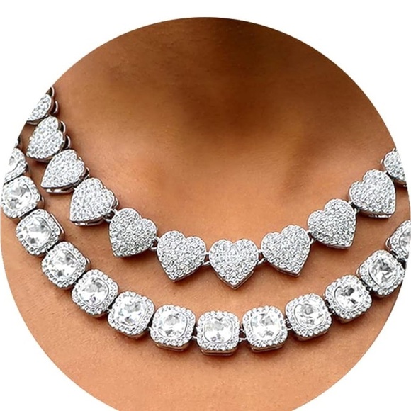 Silver Heart Pendant Necklace - Picture 6 of 6